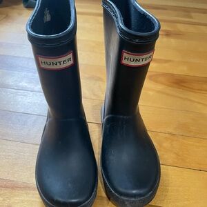 Hunter Kids Classic Navy Blue Rain Boots